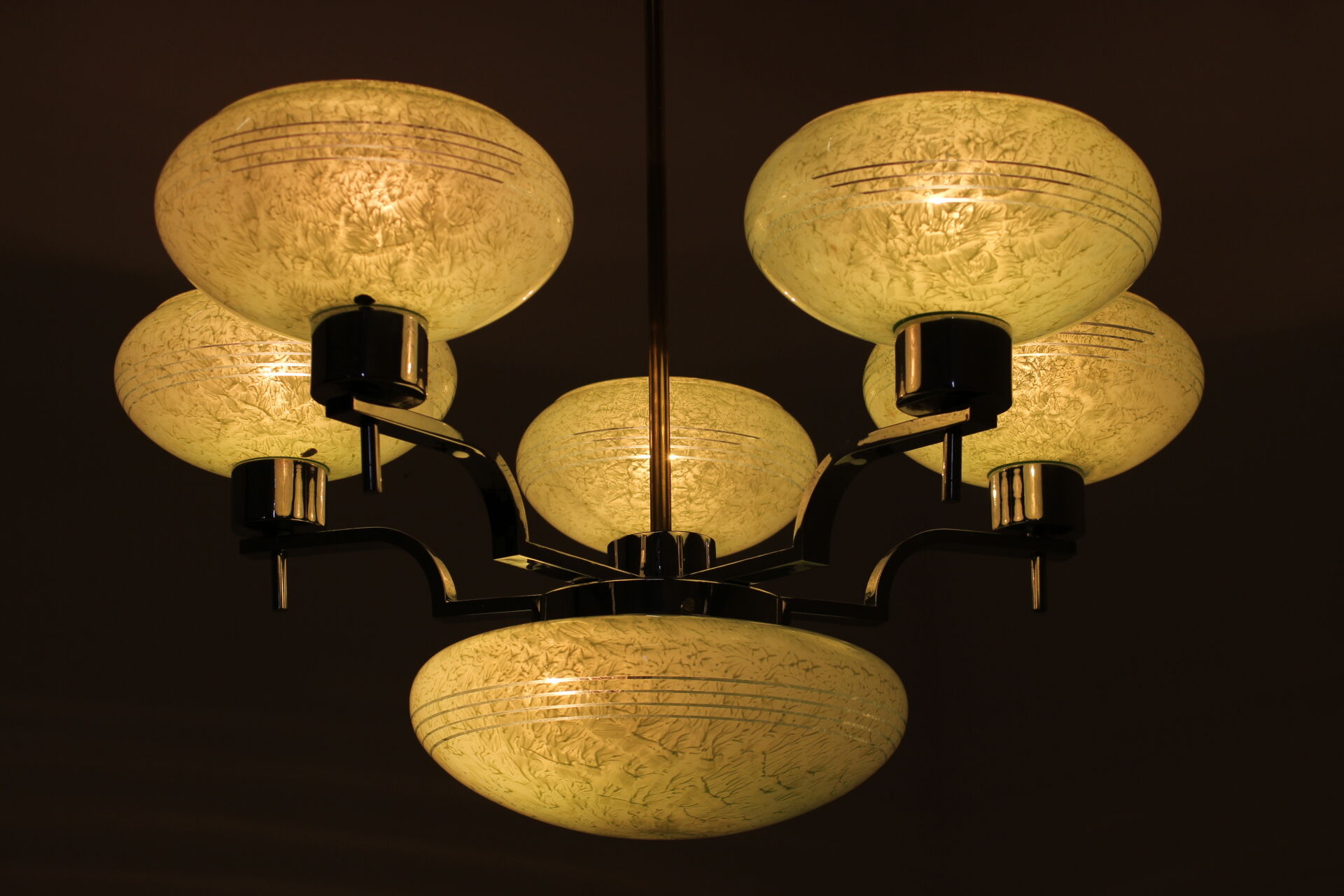 Art deco chandelier, 1930