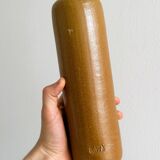 Decorative bottle in glazed stoneware.