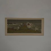 Lithographie par Henri Rivière La Féérie des Heures - La Tempête