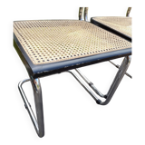2 chaises modèle C32 Marcel Breuer