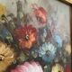 Nature morte sur toile