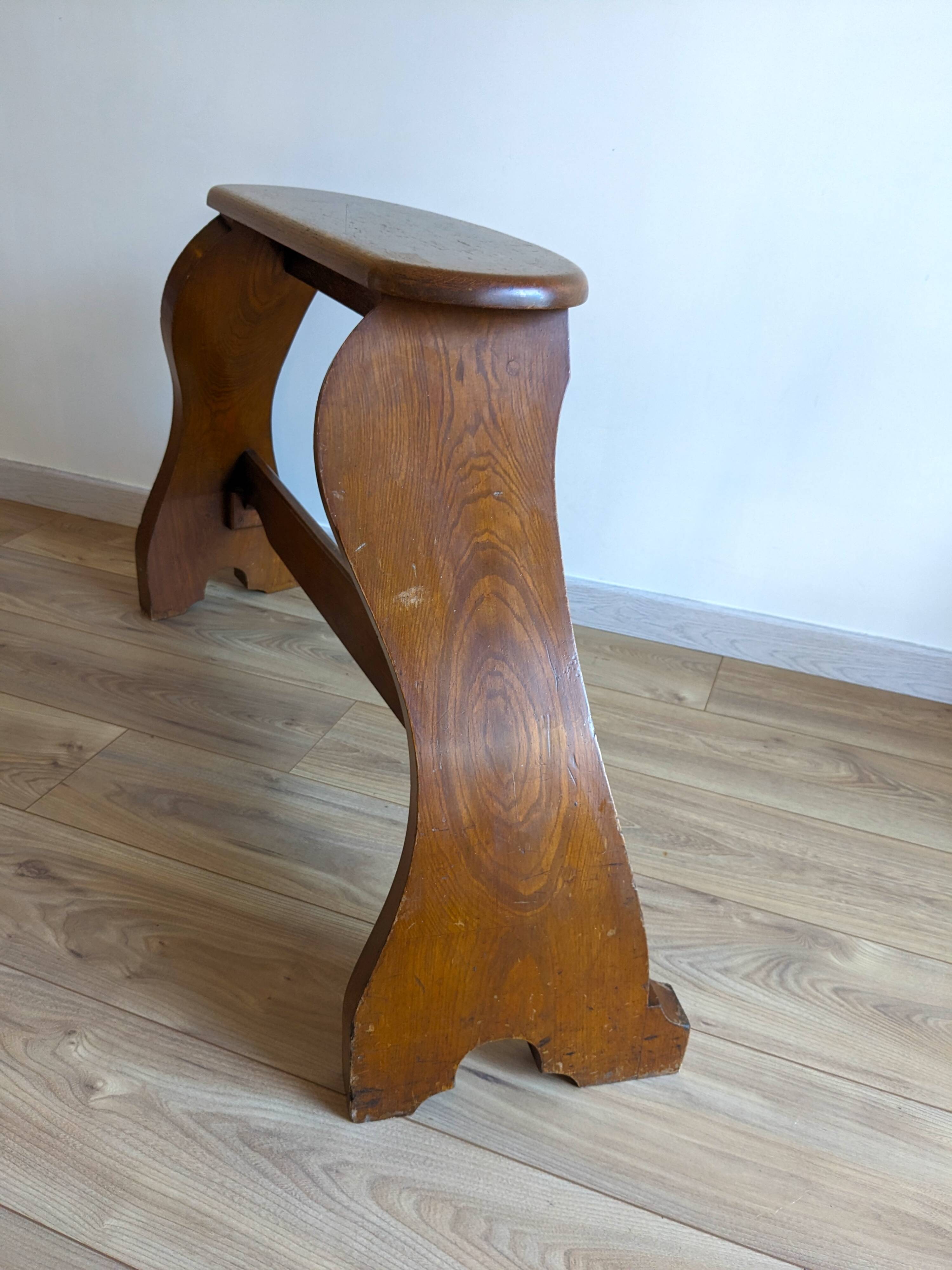 Banc d’orgue ancien en chêne – époque Art nouveau vers 1900