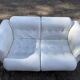 Fur Comodus — 2-Seater Leather Sofa — Germany — Sculptural Vintage Lounge