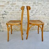 Pair of bistro chairs Luterma, 50s