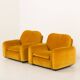 Piumotto Armchairs by Arrigo Arrigoni for Busnelli, set of 2, 1970s