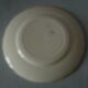 Old plate creil earthenware and Montereau model Flora rockery