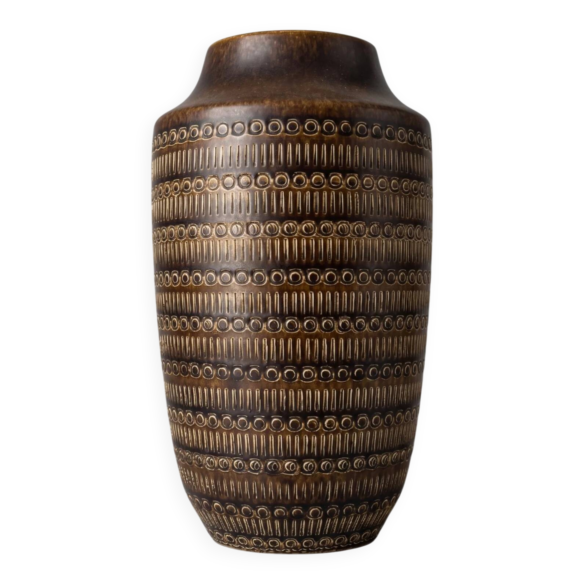 Large vase Dümler & Breiden 114-35 West Germany – Vintage ceramic 35 cm