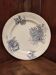 French vintage large serving plate, R. Lafitte, Terre de Fer, Salins
