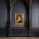 Antique painting of the Virgin of Sorrows from the 18th century