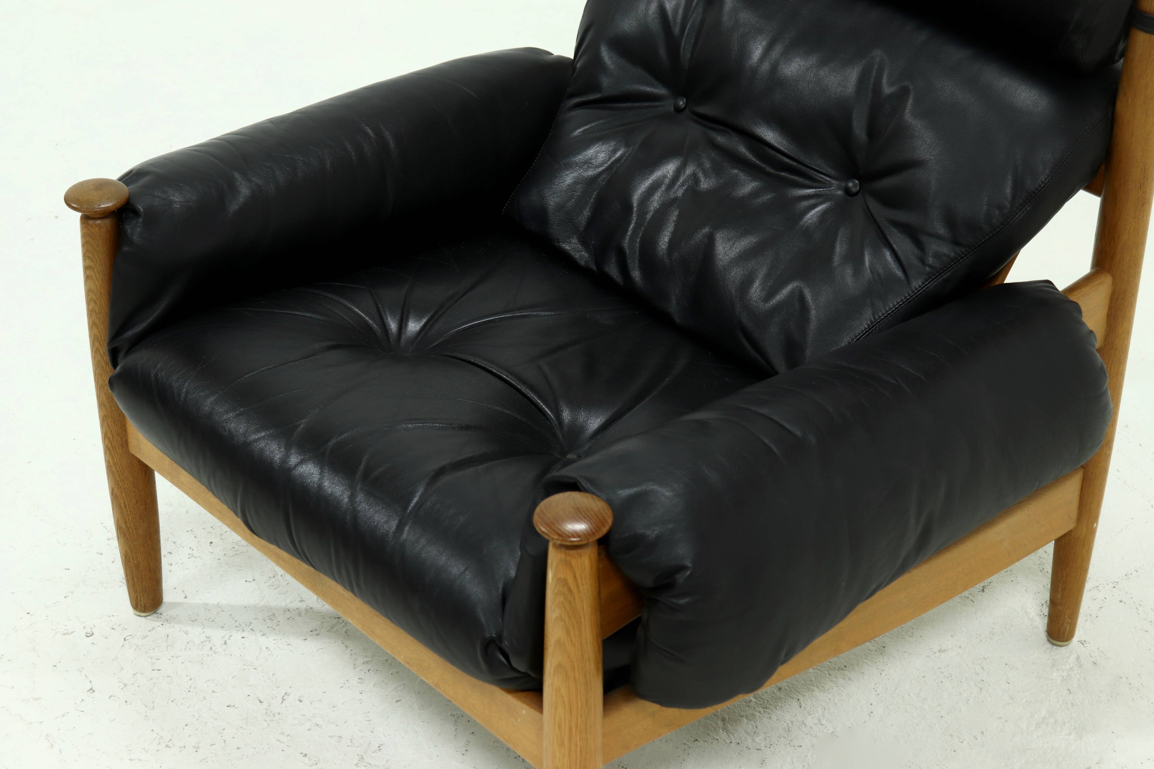 Scandinavian Lounge Chair by Eric Merthen for Ire Möbler 1960s