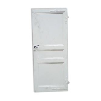 Old wooden door patina beige