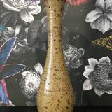 Soliflore vase in sandstone signed Baudat