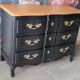 Commode arbalète galbée de style Louis XV