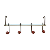 Vintage wood tea towel holder