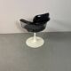 Single Mid-Century Belgian Swivel Armchair Attributed to Rudi Verelst