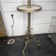 Napoleon III floor lamp in bronze and brass