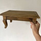 Low old stool 4 legs