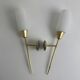 Pair of vintage "maison arlus" wall lights