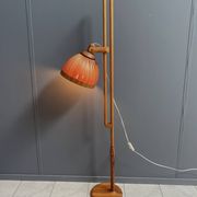 Hans agne Jakobsson wood floor lamp 1960s