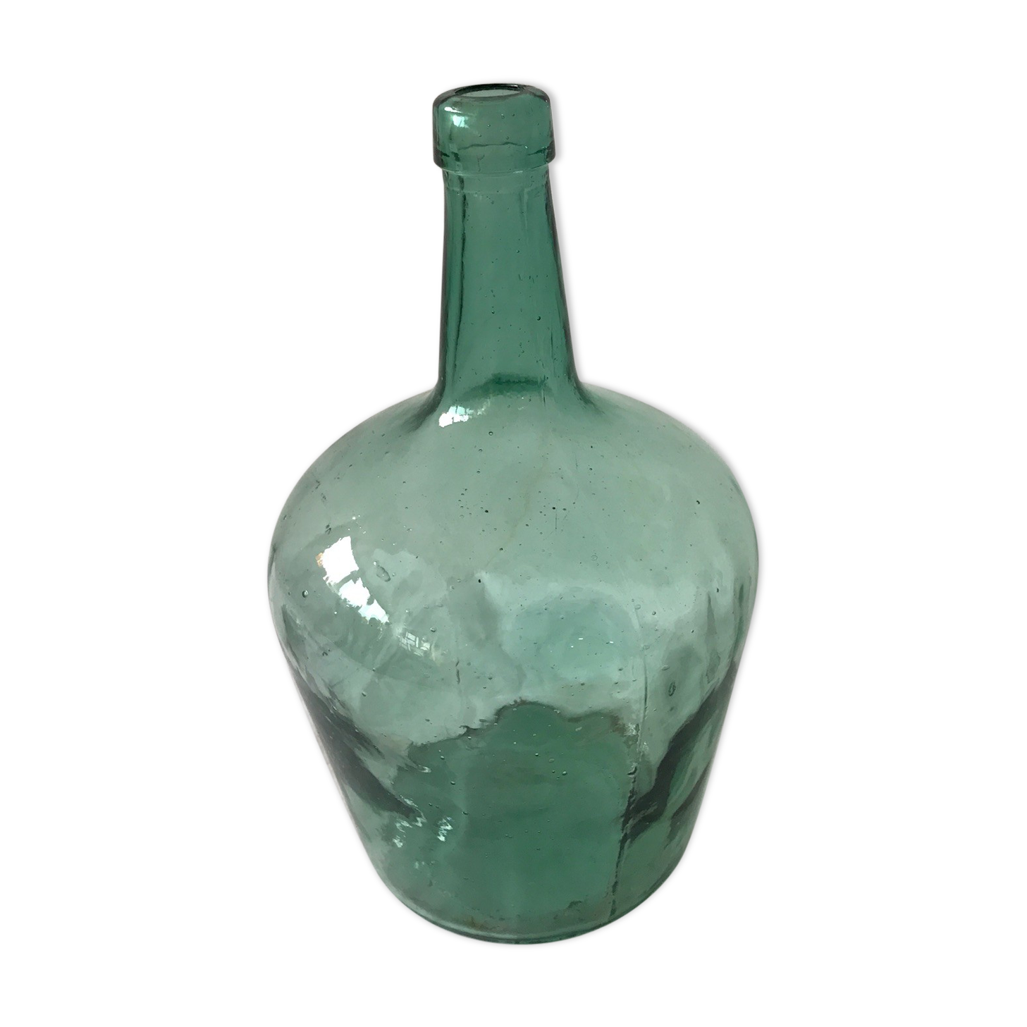 Transparent demijohn