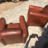 Pair of armchairs "club"