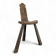Brutalist tripod chair