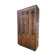 Late 20th Century Vintage Boho Drexel Campaign China Cabinet