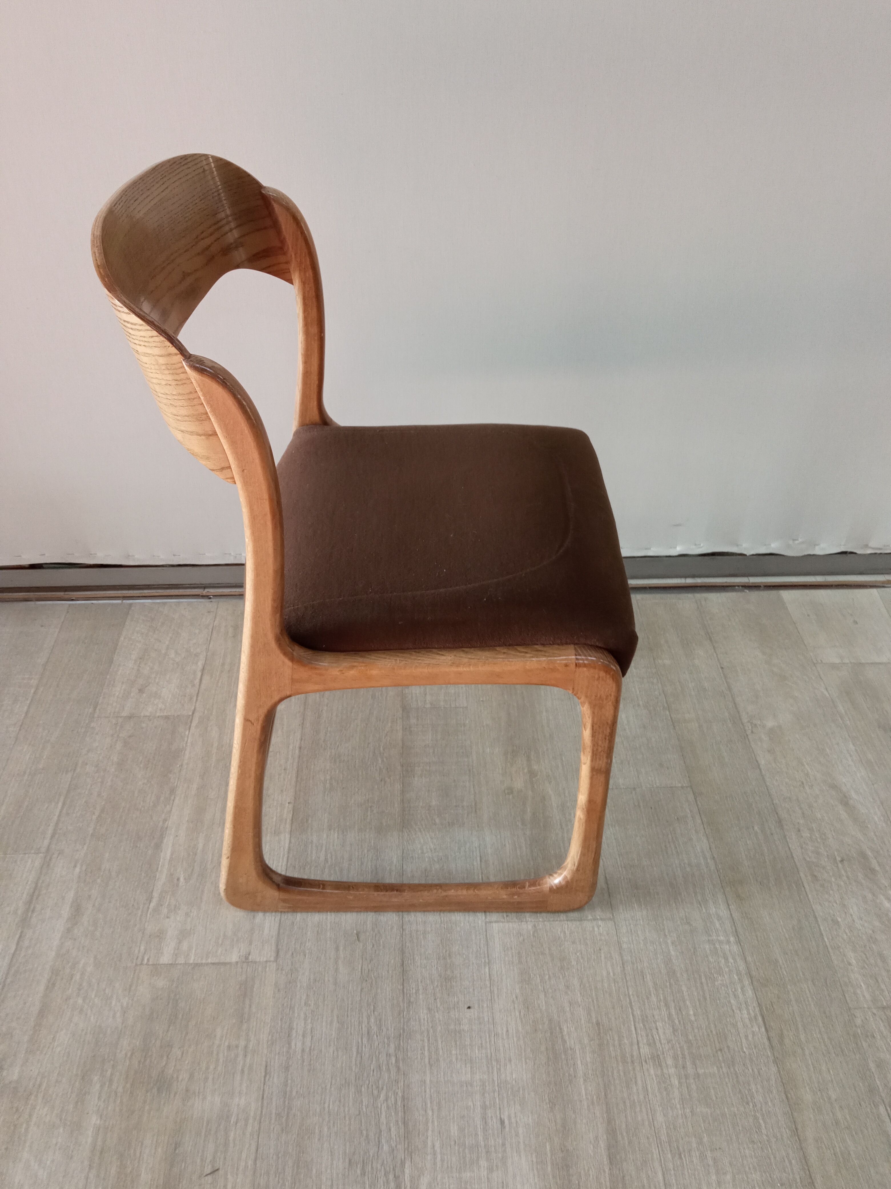 6 Baumann sleigh chairs