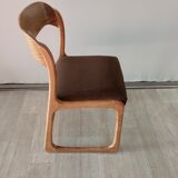 6 Baumann sleigh chairs