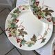 set of 8 dessert plates Terre de Fer Lunéville model Lier XIXth