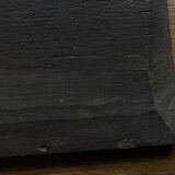 Oil on wood 19th century cut flowers