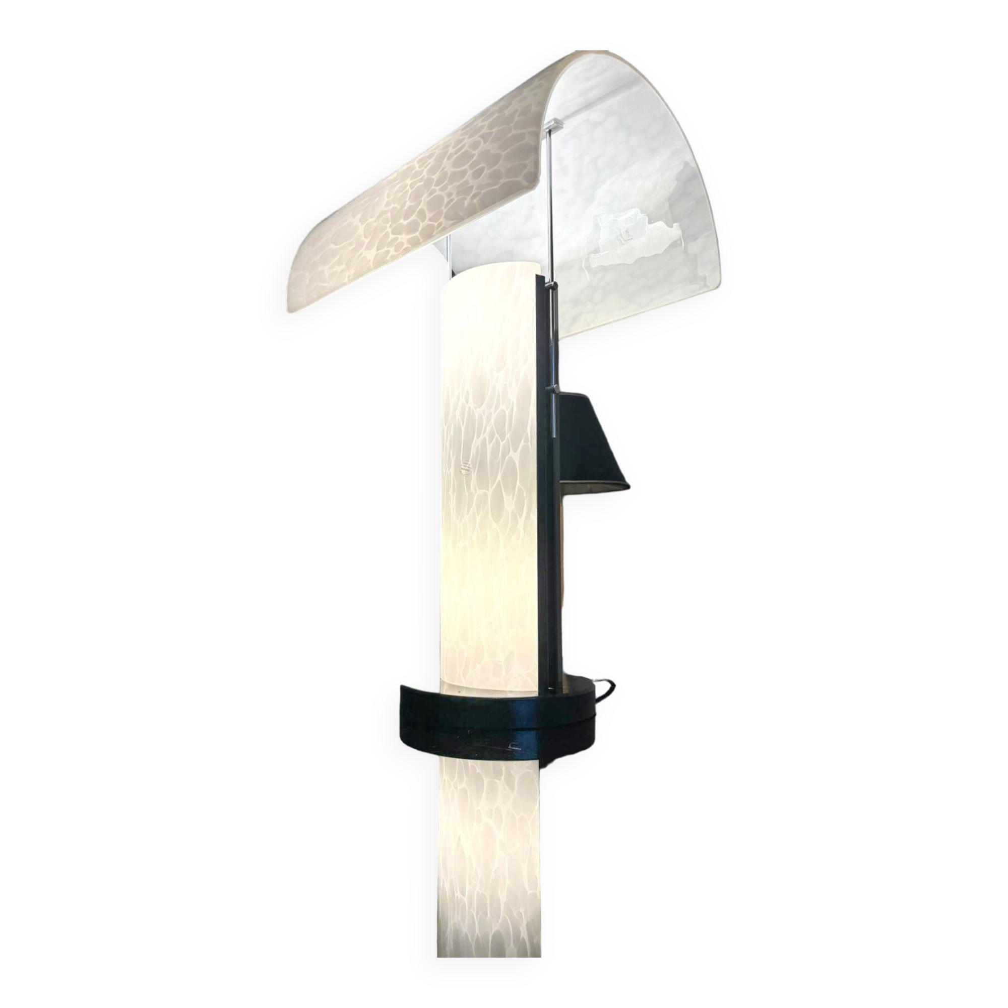 Lampada in Vetro di Murano Firmata Zonca, Italia 1980s, ottimo stato di conservazione.