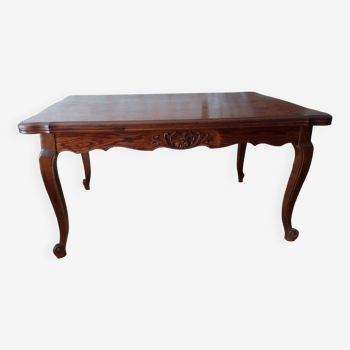 Louis xv style oak table
