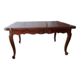 Louis xv style oak table