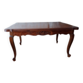 Louis xv style oak table
