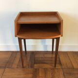Teak bedside table