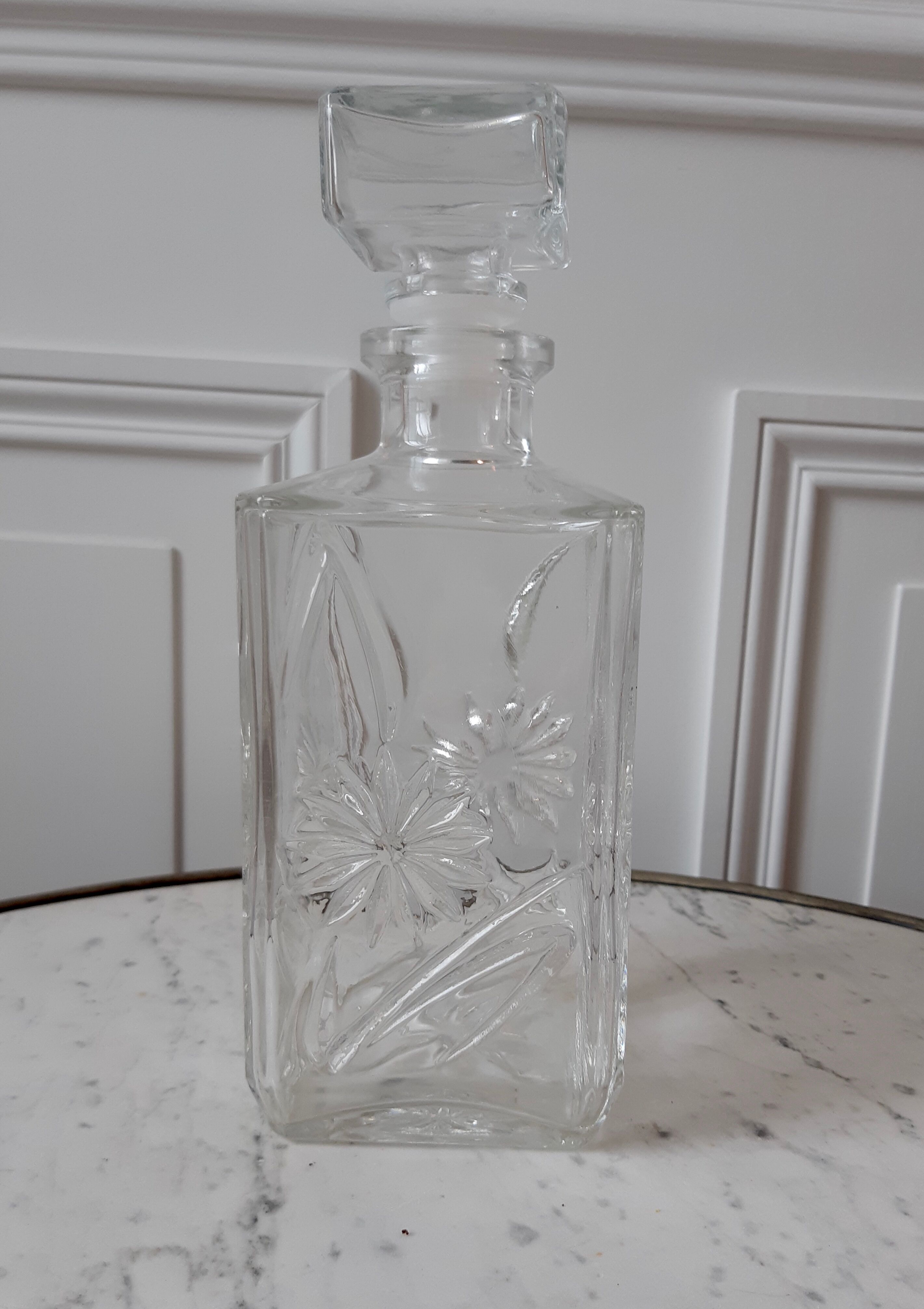70s whisky carafe