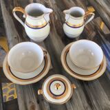 7-piece Limoges porcelain service