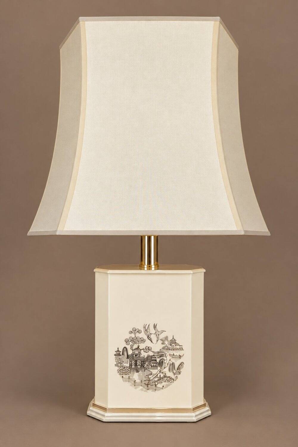 Large lamp 80 cm Japanese palace scene