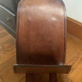 Leather magazine door 60s signed Jean Roc Dunkerque