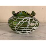 Vase in colored glass