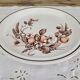 Plat rond anglais vintage décor automnal "Royal Tudor Crown Harvest Grindley & Co Ltd Staffordshire