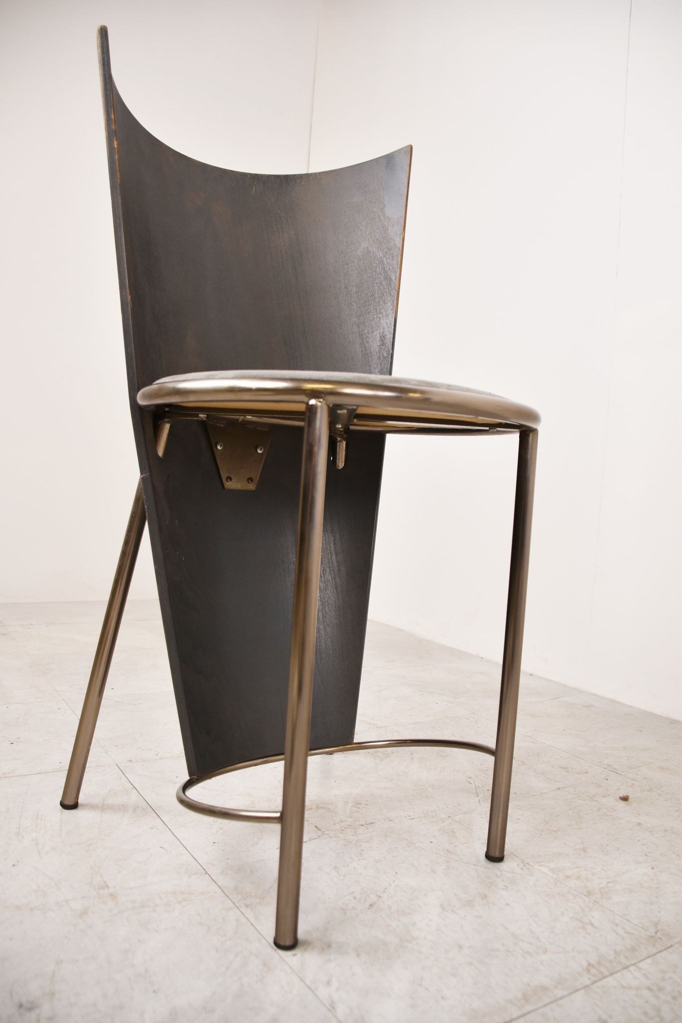 Vintage dining chairs by Frans Van Praet, set of 4