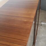 Old teak and glass showcase