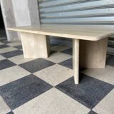 Table basse vintage en travestin