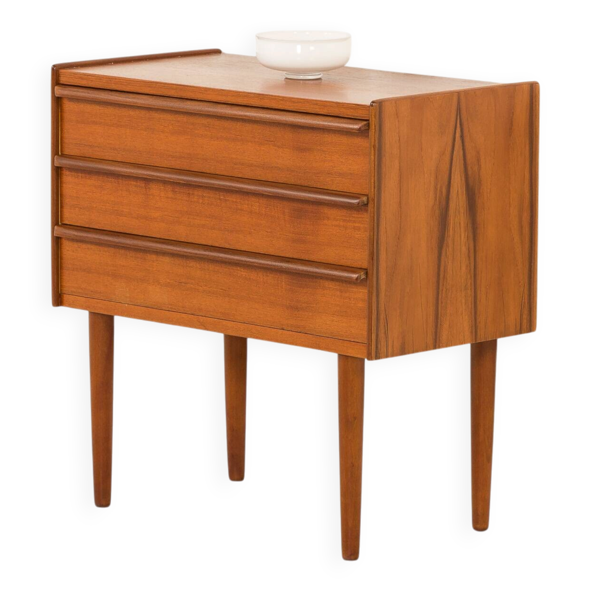 Small Danish chest of drawers in teak, 1960s