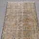 Vintage boho style rug - Oushak rug for entryway