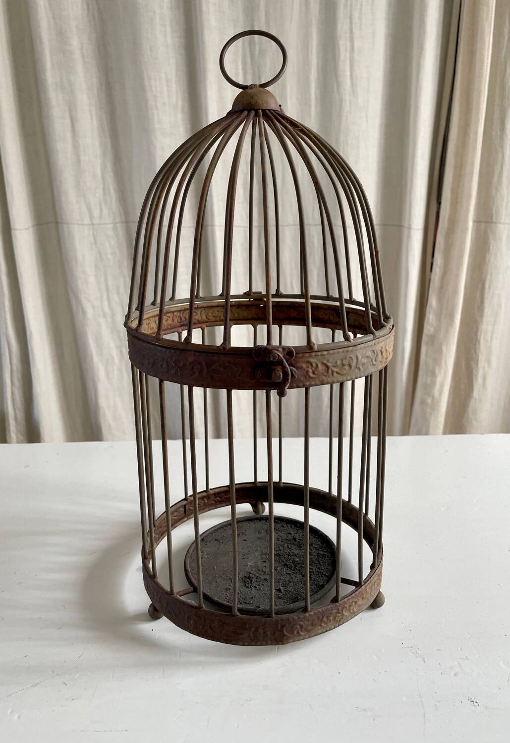 Metal bird cage