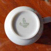 Tasses porcelaine winterling 1970