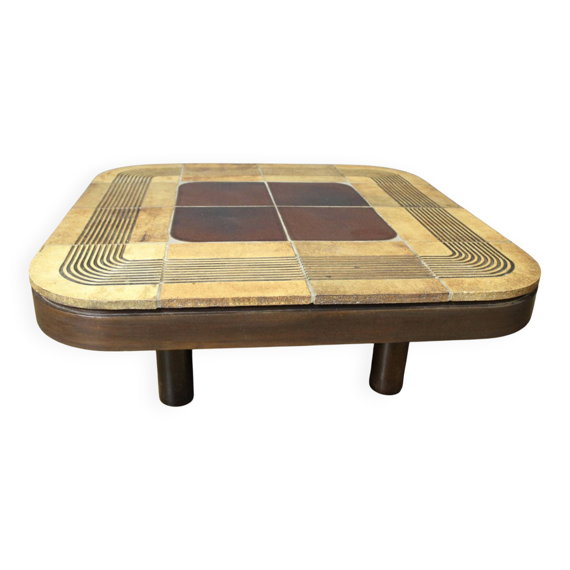 Coffee table by Roger Capron, model Mambo, 1974.